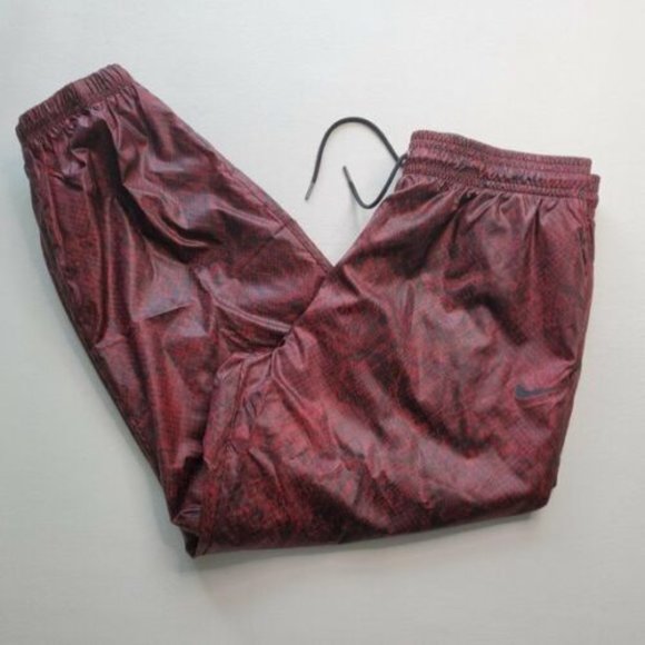 NWT $85 NIKE Women S High Rise Woven Python Snake Print Joggers Pant Sportswear - Picture 13 of 14